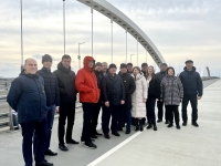 Делегация АО ТАТАВТОДОР посетила Яблоновский мост